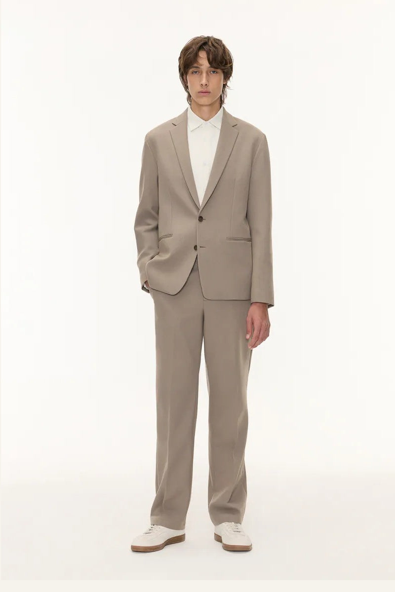 Direct From Brand,FYNE, FYNE Tan Wrinkle Resistant Blazer, Tan, Medium-42-TagM