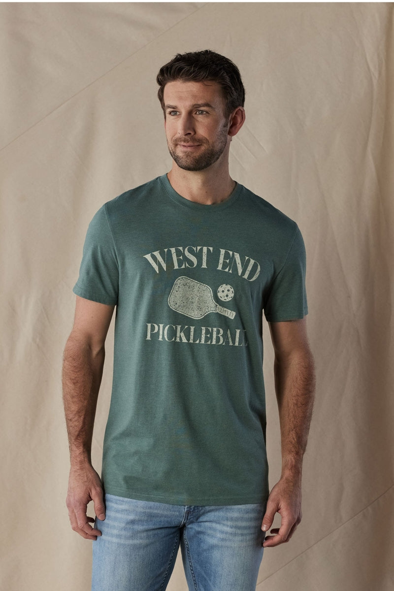 Wholesale,The Normal Brand, The Normal Brand Pine West End Pickleball Tee, Green, Large-43-TagL