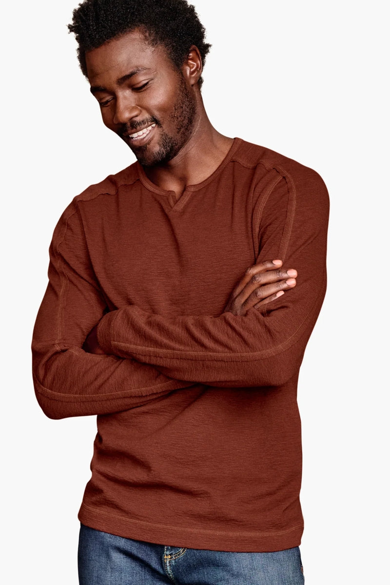 Wholesale,Johnston & Murphy, Johnston & Murphy Rust Split Sweatshirt, Orange, Medium-42-TagM