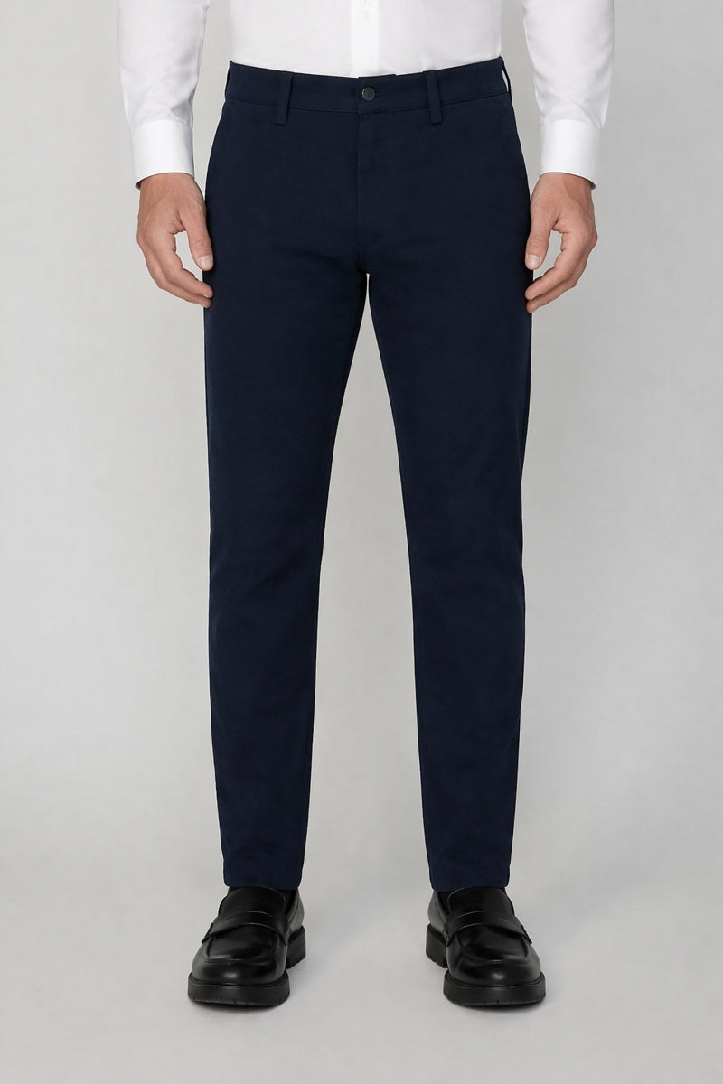 Wholesale,Projek Raw, Projek Raw Navy Classic Fit Stretch Chino, Blue, 40W-31L-Tag40
