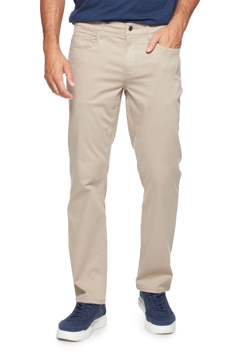 Wholesale,Flag & Anthem, Flag & Anthem Khaki Catskill Garment-Dyed 5-Pocket Pant, Tan, 40W-30L-Tag40