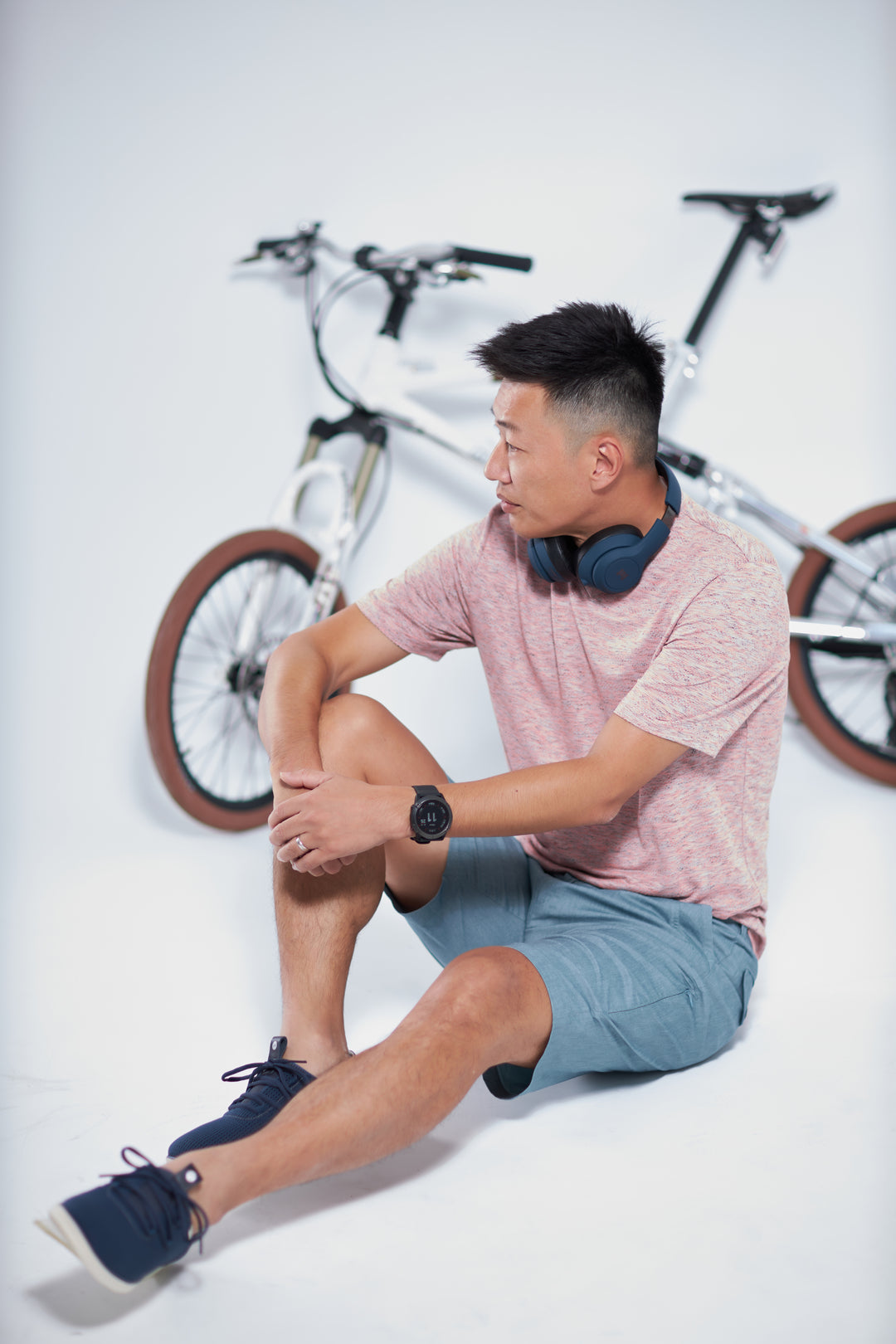 Brand Partner,PROFI, PROFI Mint Blue Thin Linen Cotton Multi-pockets Moisture-wicking Stretch Shorts, Blue, 28W-11L-Tag2832W-11L-Tag3236W-11L-Tag3638W-12L-Tag3830W-11L-Tag30