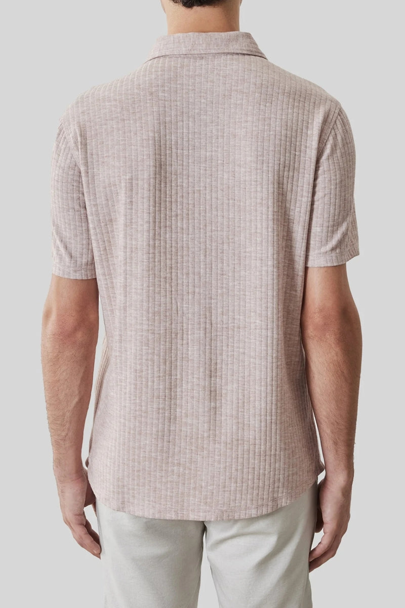 Wholesale,Robert Barakett, Robert Barakett Coral Textured Knit Shirt, Pink, Extra Large-48-TagXL