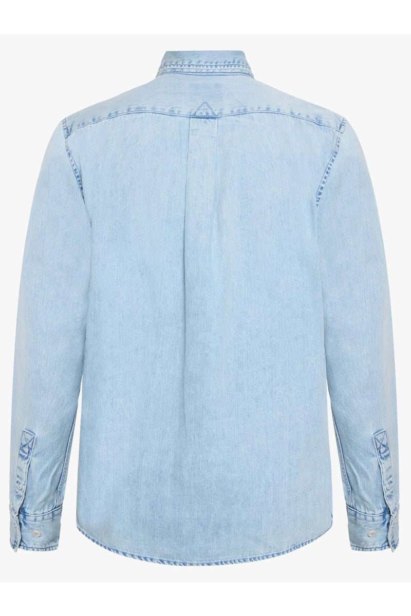 Wholesale,Signal Clothing, Signal Clothing Light Blue Denim Shacket, Blue, Large-48-TagL