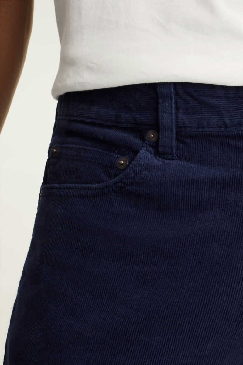 Wholesale,Bonobos, Bonobos Maritime Blue Corduroy 5-Pocket Pants, Blue, 33W-32L-Tag33