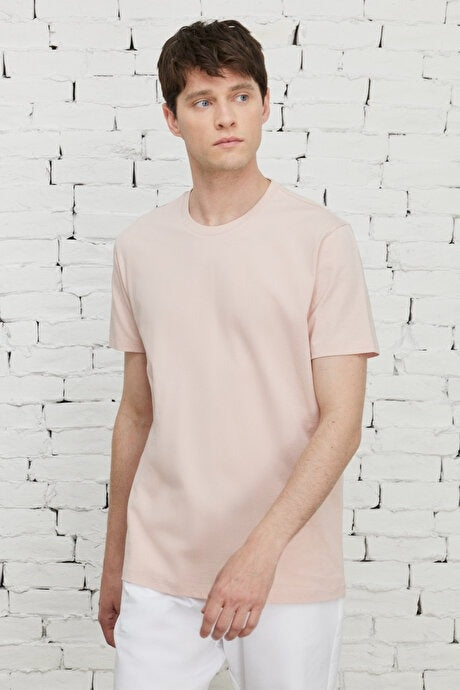 Wholesale,Altinyildiz Classics, Altinyildiz Classics Dried Rose T-shirt, Pink, Small-39-TagS