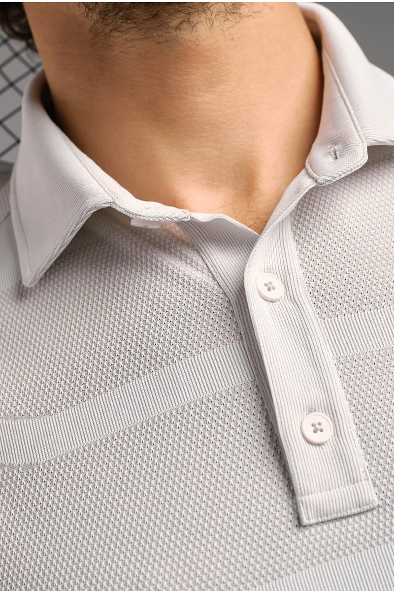 Wholesale,Rhone, Rhone Steel Grey UPF 50+ All-way Stretch Active Polo, Grey, Large-44-TagLExtra Large-47-TagXLMedium-42-TagM