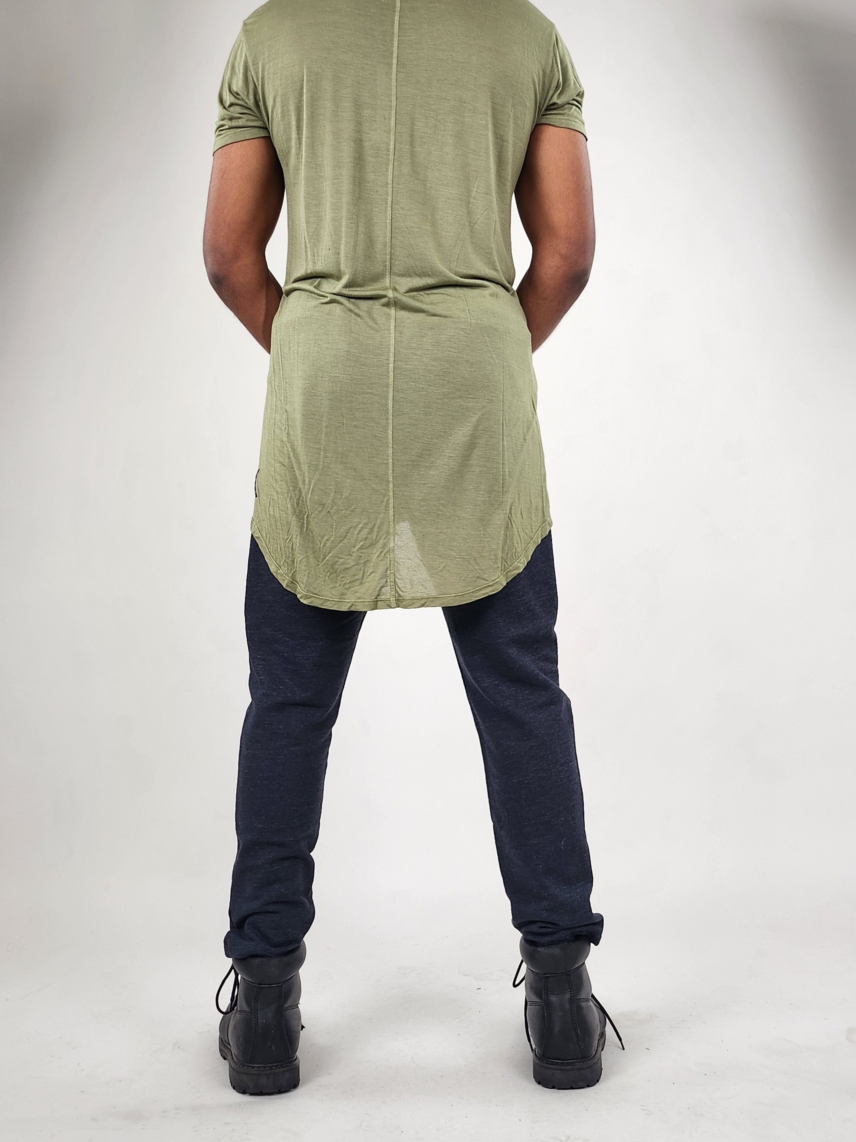 Wholesale,Reesedeluca, Reese De Luca Black Stretch Knit Pants with Waistband, Black, 28W-29L-TagM