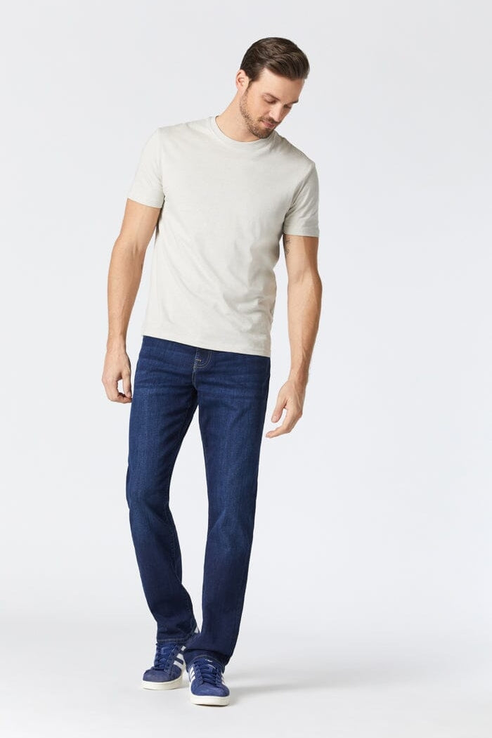 Wholesale,Mavi, Mavi Deep Brushed Zach Straight Leg Jeans, Blue, 40W-30L-Tag40