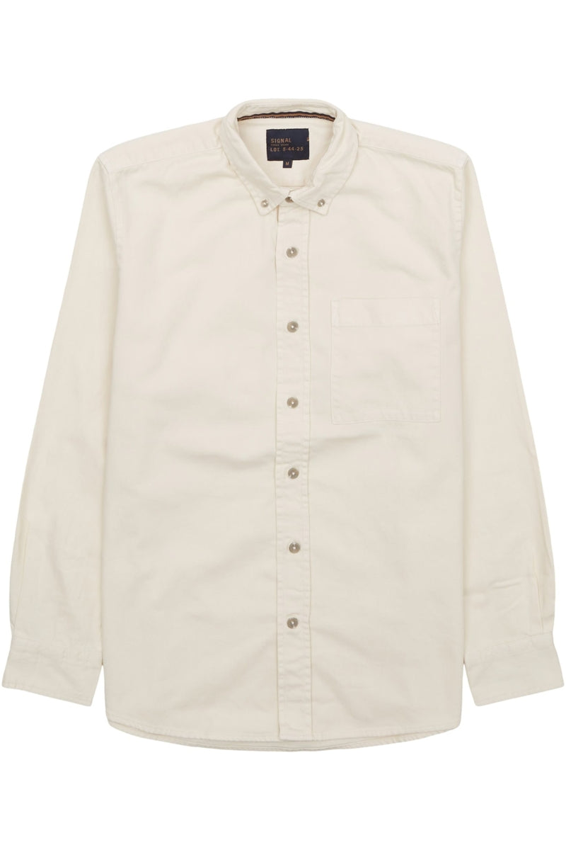 Wholesale,Signal Clothing, Signal Clothing Cream Denim Shacket, Cream, Large-48-TagL