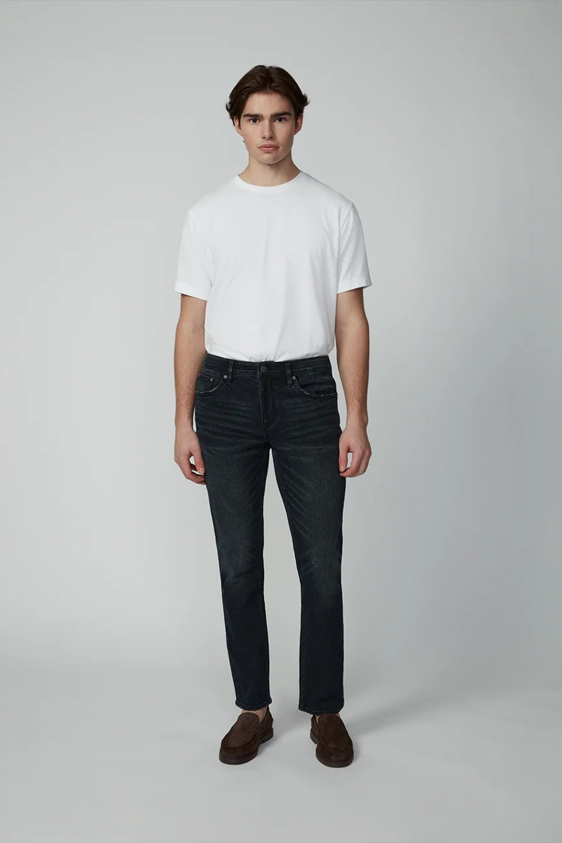 Wholesale,Projek Raw, Projek Raw Blue-Black 5-Pocket Athletic Straight Fit Jeans, Blue, 38W-32L-Tag38