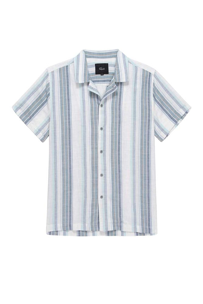 Wholesale,Rails, Rails Coastal Blue Vertical Stripe Shirt, Blue, Small-41-TagS