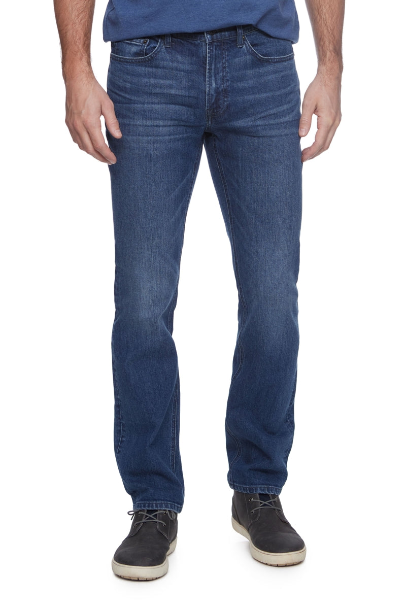 Wholesale,Flag & Anthem, Flag & Anthem Dark Wash Nashville Straight Lewiston Cooling Jeans, Blue, 38W-30L-Tag38