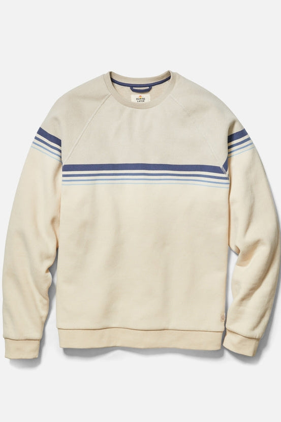 Wholesale,Marine Layer, Marine Layer Stone/Fog Cloud 9 Fleece Sweatshirt, Tan, Small-40-TagSMedium-43-TagMLarge-45-TagL