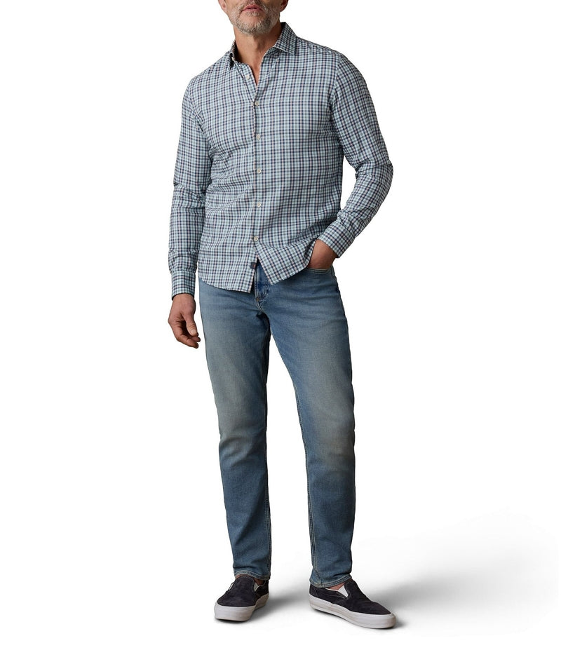 Wholesale,Faherty, Faherty Deep Sea Plaid Shirt, Blue, Small-41-TagSMedium-43-TagMLarge-46-TagLExtra Large-49-TagXLExtra Extra Large-52-TagXXL