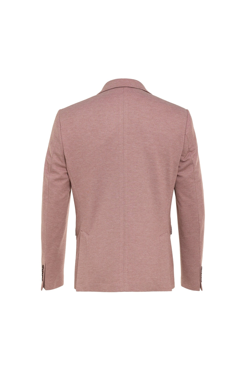 Wholesale,Luchiano Visconti, Luchiano Visconti Rose Knit Pique Performance Blazer, Pink, Extra Large-46-Tag46