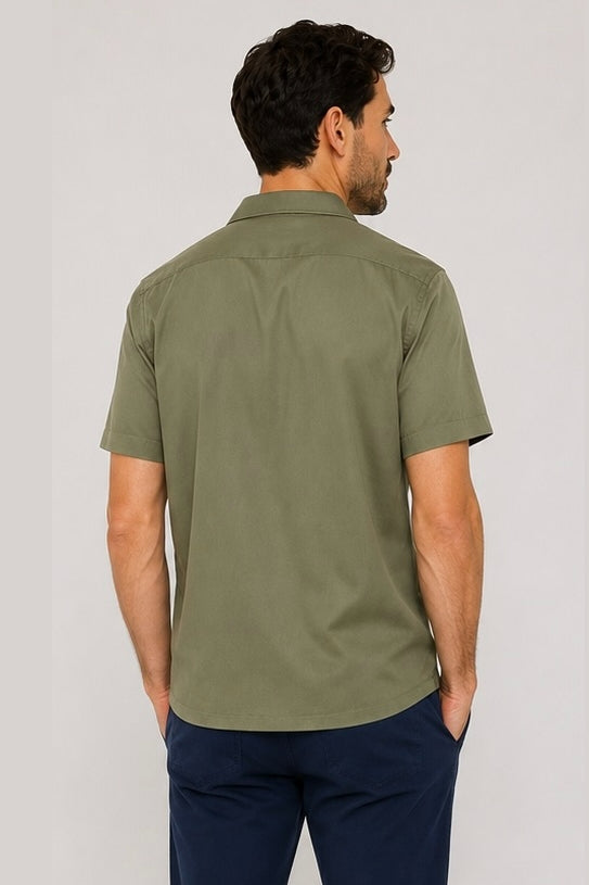 Wholesale,Jakamen, Jakamen Green Classic Fit Shirt, Green, Large-46-TagL