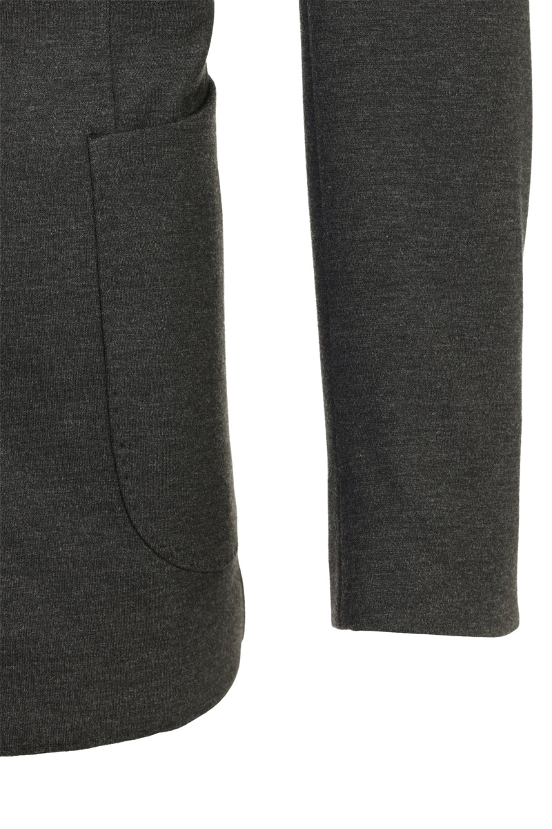 Wholesale,Luchiano Visconti, Luchiano Visconti Grey Melange Knit Blazer, Grey, Small-38-Tag38Medium-40-Tag40Large-42-Tag42Large-44-Tag44