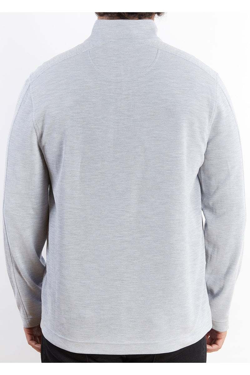 Wholesale,Nicoby Age of Wisdom, Nicoby Age of Wisdom Heather Light Grey Qtr Zip Waffle Pullover, Grey, Large-46-TagL