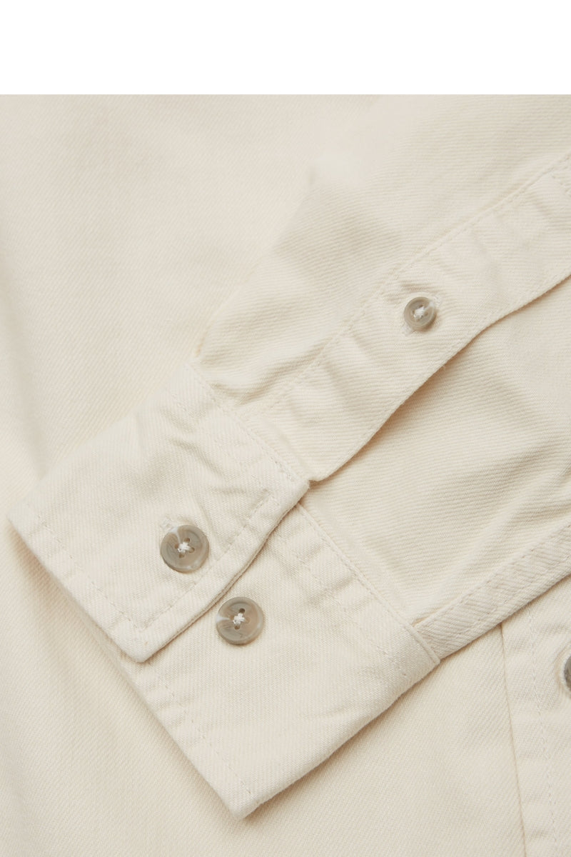 Wholesale,Signal Clothing, Signal Clothing Cream Denim Shacket, Cream, Large-48-TagL