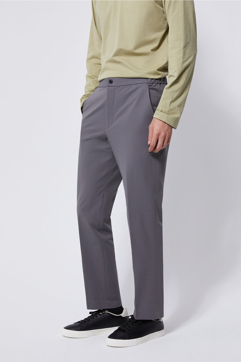 Direct From Brand,FYNE, FYNE Grey Hidden Drawstring Performance Water Repellent Pants, Grey, 30W-28 Pant Length|29 Pant Length|30L-TagM