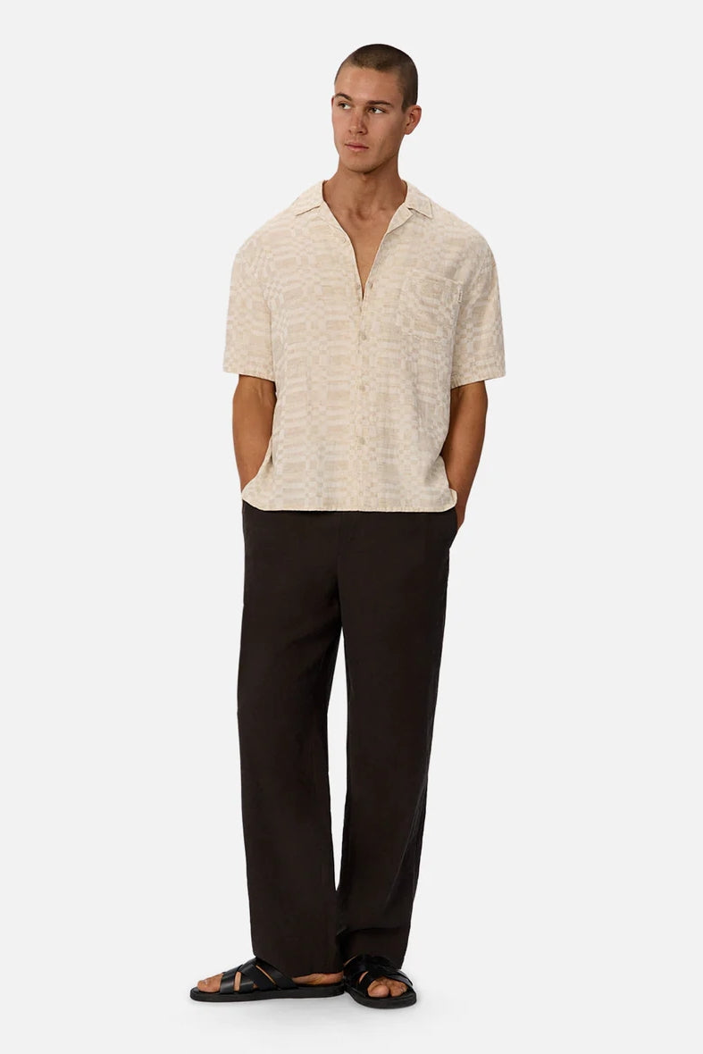 Wholesale,INDUSTRIE AUSTRALIA, INDUSTRIE AUSTRALIA Wheat Combo Textured Shirt, Tan, Small-43-TagSMedium-45-TagMLarge-47-TagLExtra Large-49-TagXLExtra Extra Large-52-TagXXL