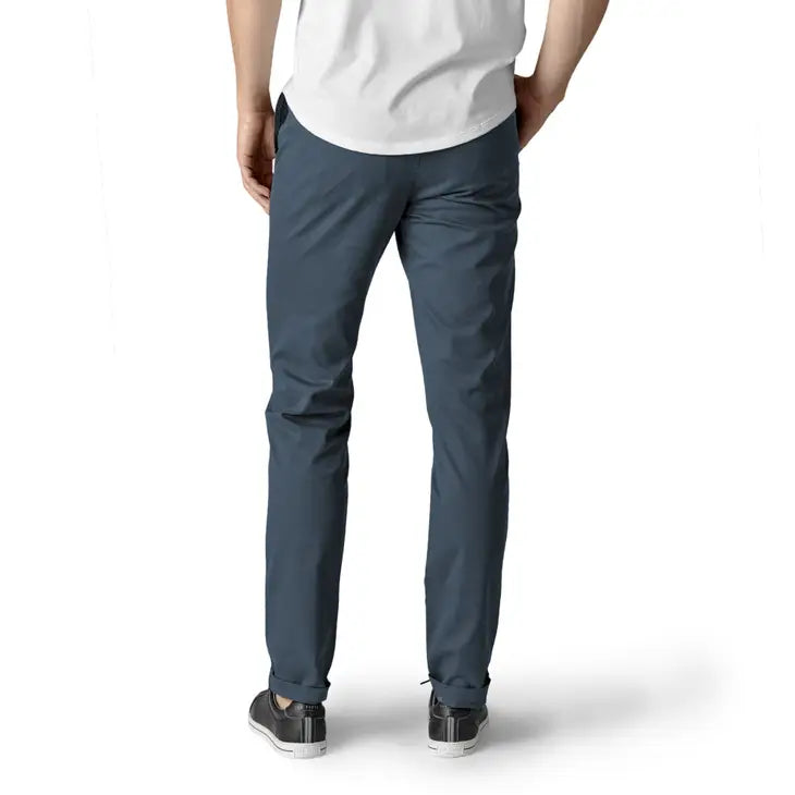 Faire,Perk, Perk Dark Blue Slim Fit Chinos, Blue, 38W-30L-Tag38