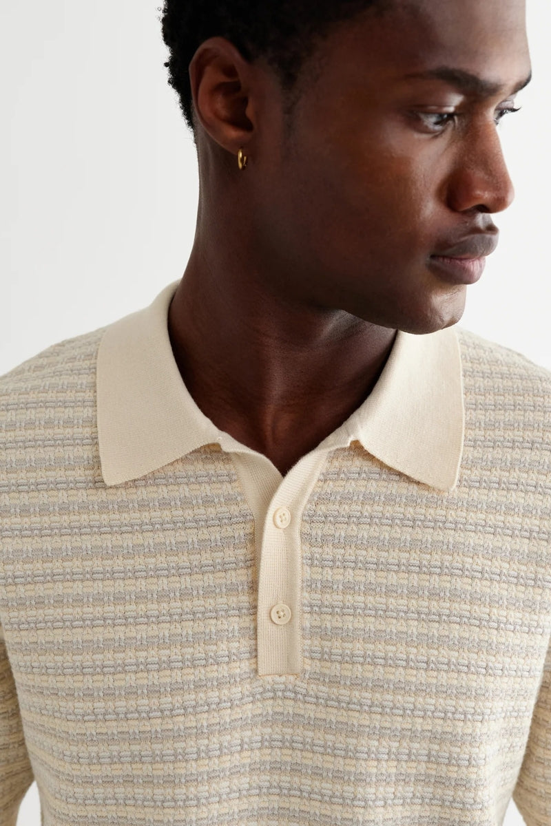 Wholesale,Wax London, Wax London Natural Mini Geometric Knitted Polo, Cream, Extra Extra Large-47-TagXXLExtra Large-45-TagXLLarge-43-TagLMedium-41-TagMSmall-39-TagS