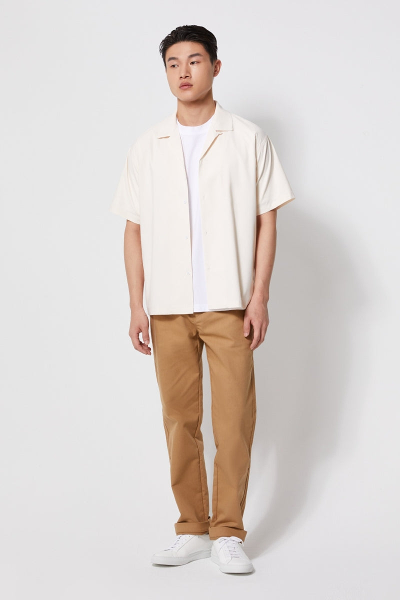 Direct From Brand,FYNE, FYNE Apricot UPF50+ Stretch Recycled Shirt, Cream, Large-45-TagL