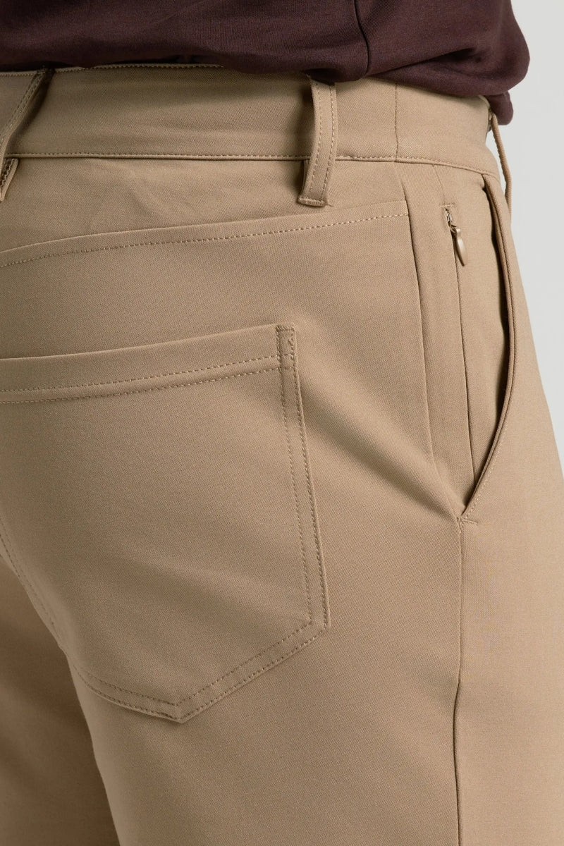 Faire,True Classic, True Classic Khaki 4-way Stretch Tech Chino Pant, Tan, 32W-30L-Tag32