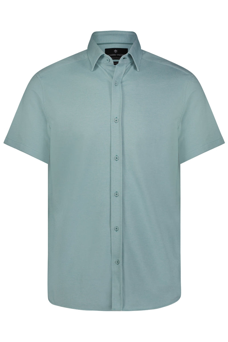 Wholesale,Luchiano Visconti, Luchiano Visconti Seafoam 6-way Stretch Shirt, Green, Medium-44-TagMLarge-47-TagLExtra Large-50-TagXLExtra Extra Large-53-TagXXL
