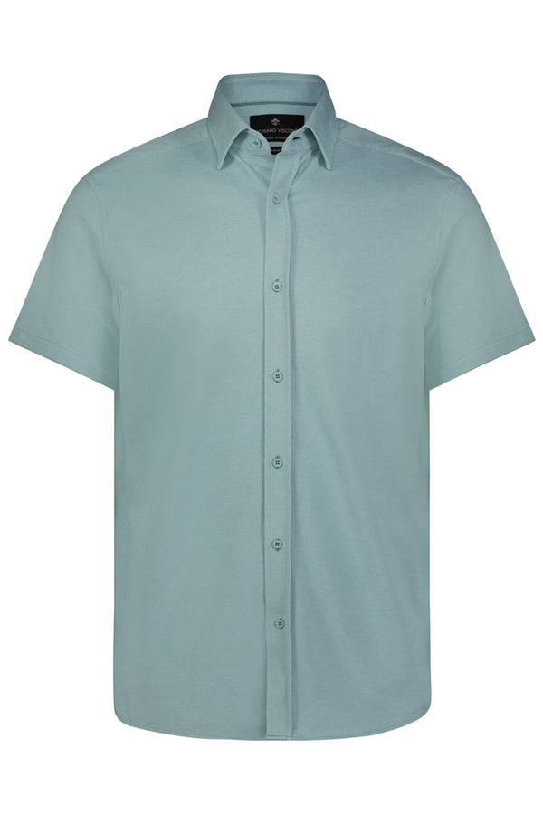Luchiano Visconti Seafoam 6-way Stretch Shirt