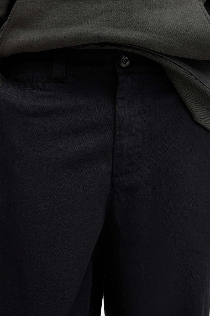 Wholesale,AllSaints, AllSaints Black Twill Wide Leg Pants, Black, 38W-30L-Tag38