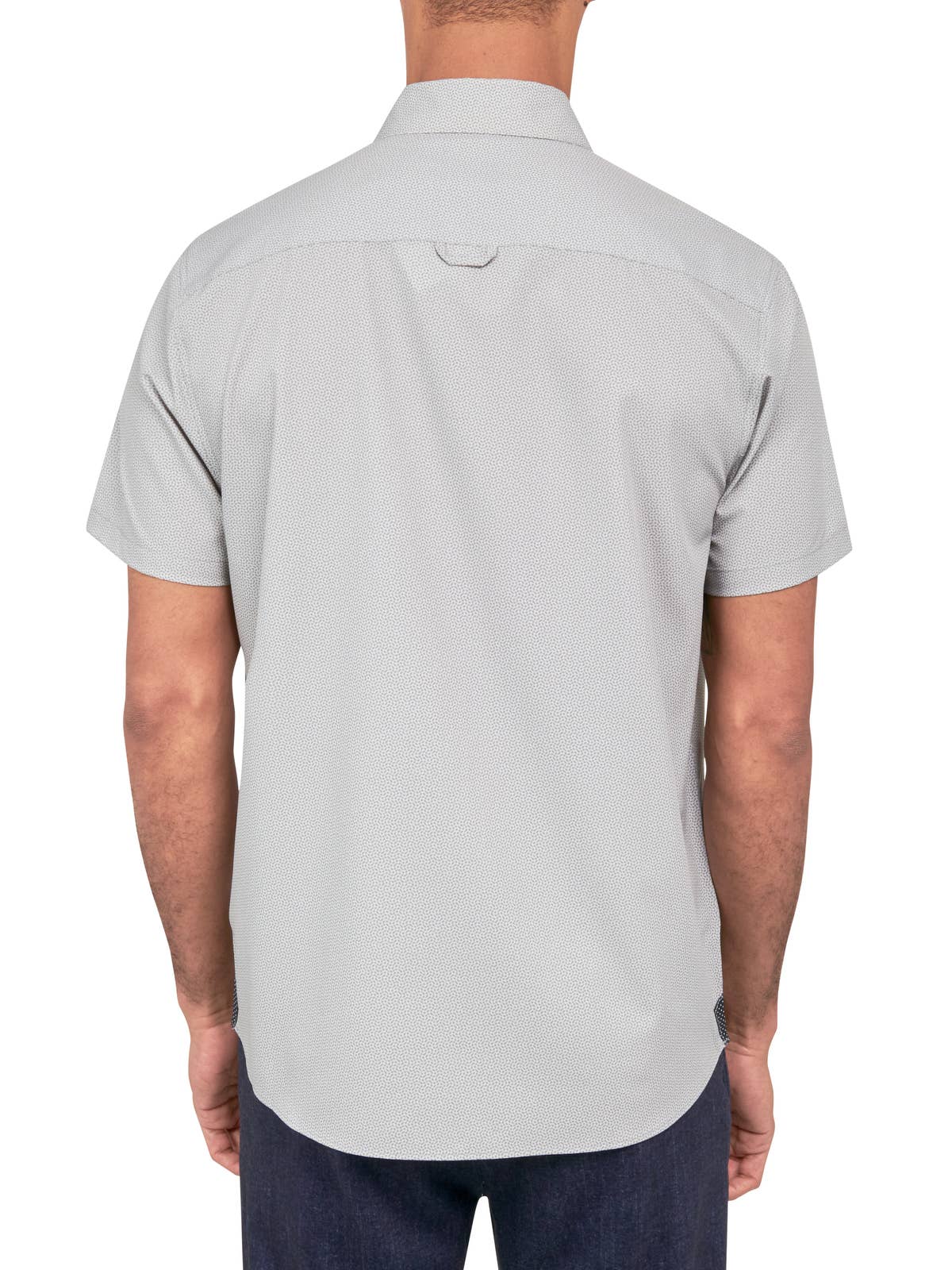 Faire,Brooklyn Brigade, Brooklyn Brigade Green Geo Four-way Stretch Short Sleeve Shirt, Green, Small-40-TagSMedium-43-TagMExtra Large-49-TagXLExtra Extra Large-52-TagXXLLarge-46-TagL