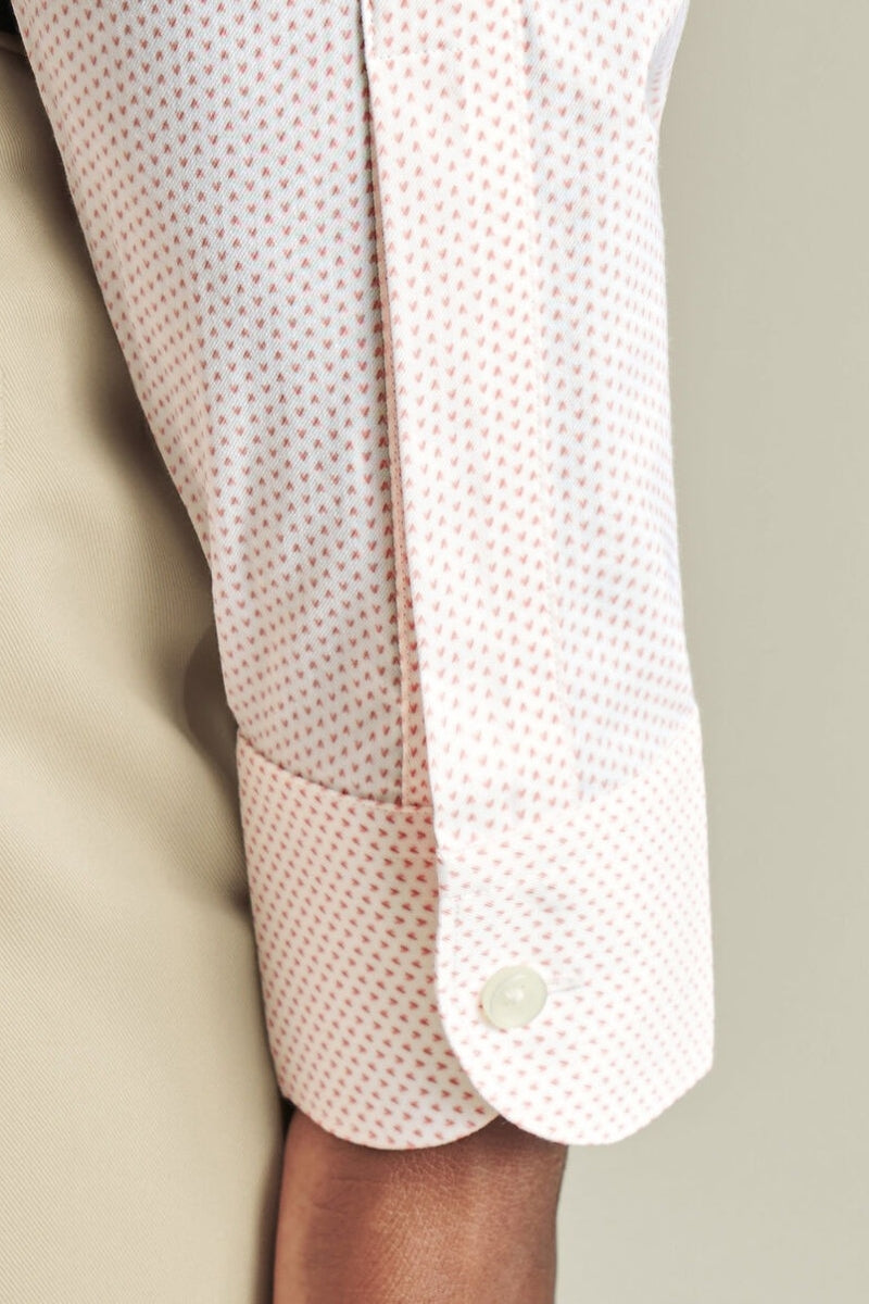 Wholesale,Charles Tyrwhitt, Charles Tyrwhitt Pink Geo Performance Twill Print Shirt, Pink, Small-40-Tag15Medium-42-Tag15.5Large-46-Tag16.5Medium-40-Tag15