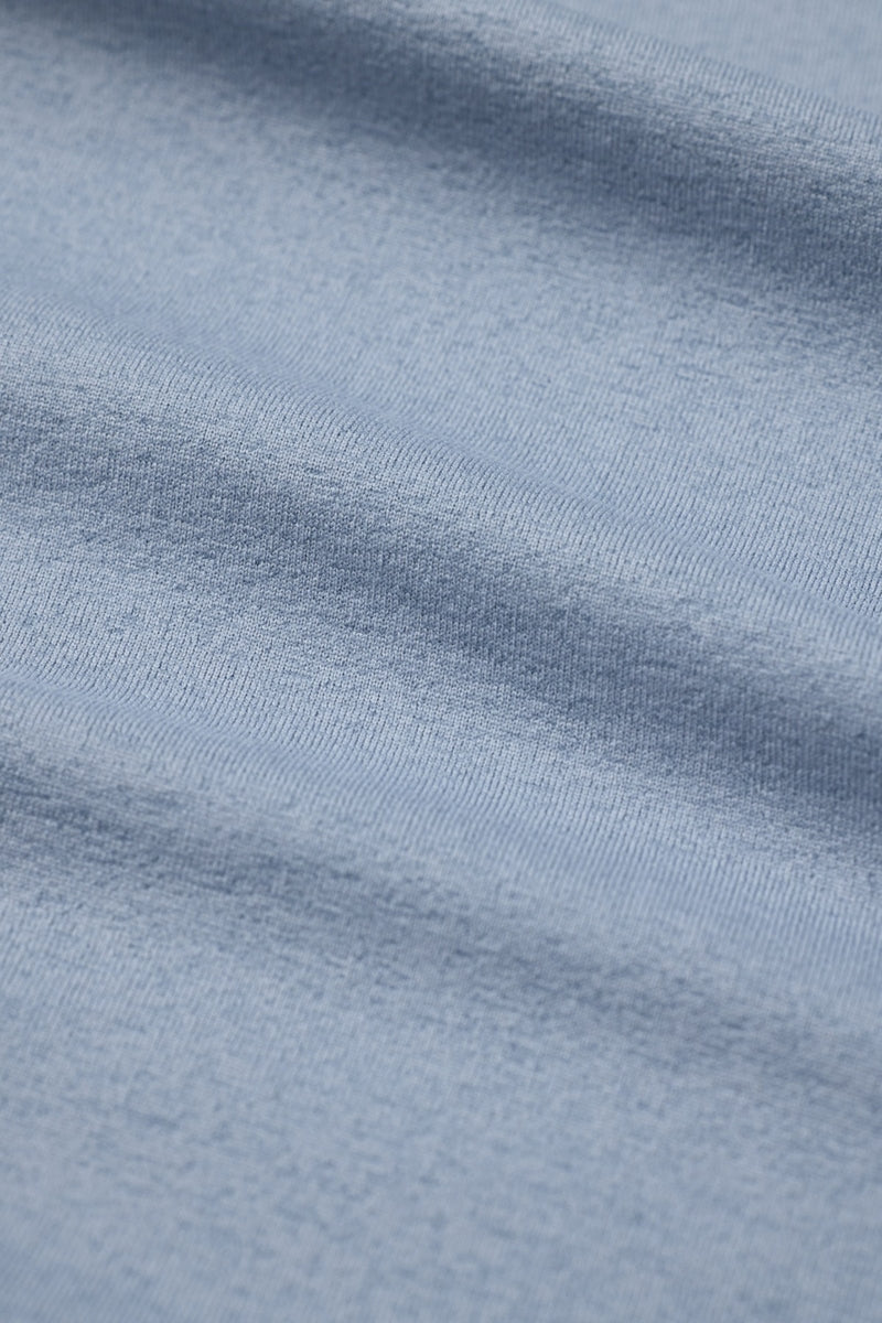 Direct From Brand,FYNE, FYNE Blue Moisture Absorption T-Shirt, Blue, Large-44-TagL