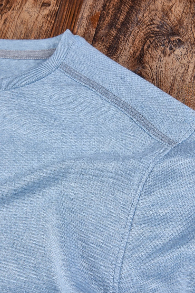 Wholesale,Nicoby Age of Wisdom, Nicoby Age of Wisdom Sky Blue Melange Tee, Blue, Small-42-TagSMedium-44-TagMLarge-46-TagLExtra Large-50-TagXLExtra Extra Large-54-TagXXL