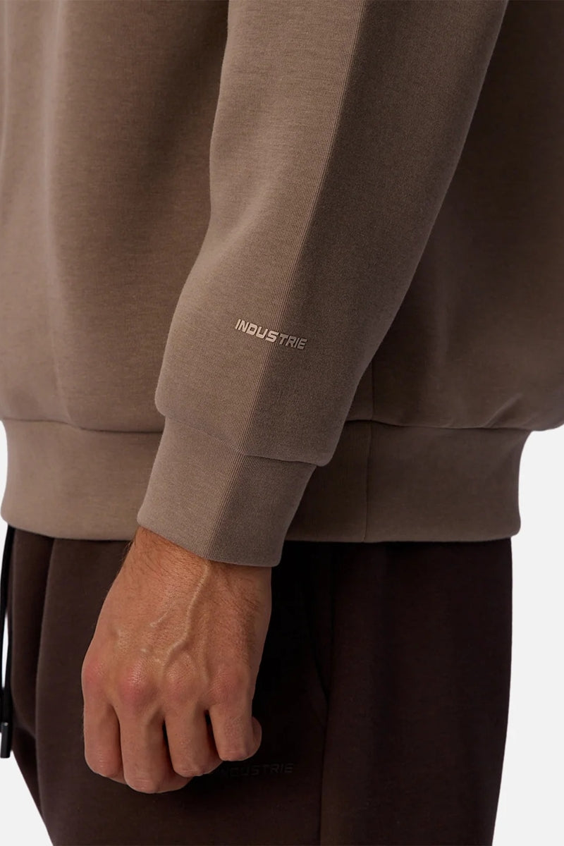 Wholesale,INDUSTRIE AUSTRALIA, INDUSTRIE AUSTRALIA Tan Performance Sweatshirt with Side pockets, Tan, Large-49-TagLMedium-47-TagMSmall-45-TagS