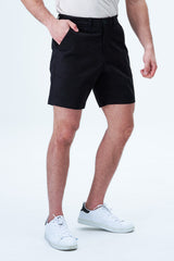 Eubi Black 7" Advanced Chino Shorts