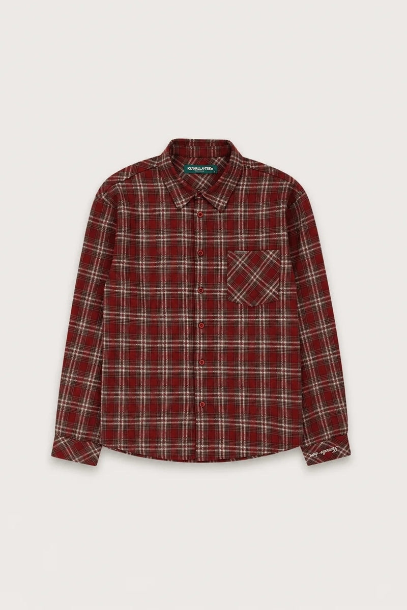 Wholesale,Kuwalla Tee, Kuwalla Tee Burnt Orange Plannel Wool Blend Overshirt, Orange, Small-42-TagSMedium-44-TagMLarge-46-TagLExtra Large-49-TagXLExtra Extra Large-51-TagXXL