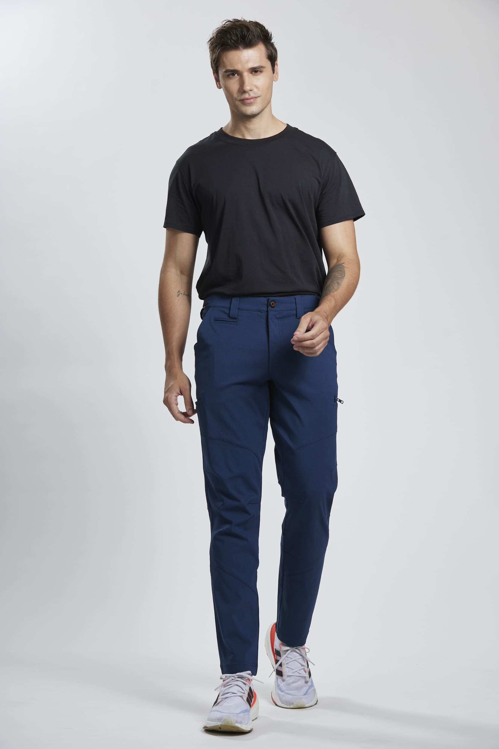 Brand Partner,PROFI, PROFI Midnight Blue  All-Purpose Multi-Pocket UV-resistant Functional Pants, Blue, 32W-31L-Tag32