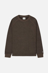 Kuwalla Brown Marled Crewneck Thermal