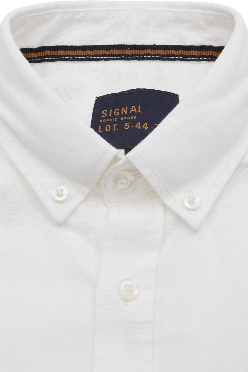 Wholesale,Signal Clothing, Signal Clothing White Stretch Shirt, White, Extra Large-52-TagXL