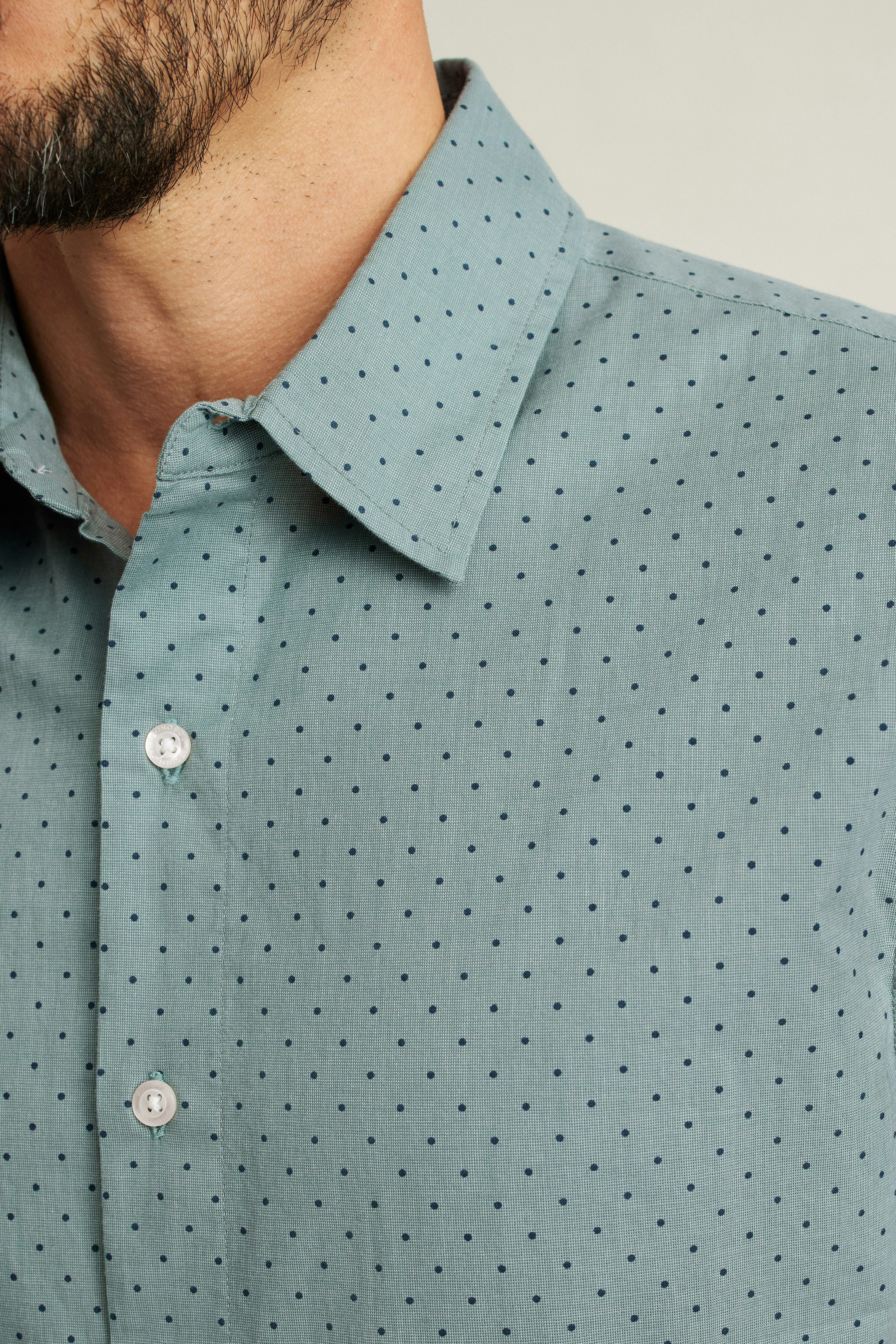 Bonobos Forest Green Polka Dot Print Stretch Riviera Short Sleeve Shir Taelor.Style Bonobos Forest Green Polka Dot Print Stretch Riviera Short Sleeve Shir Taelor.Style
