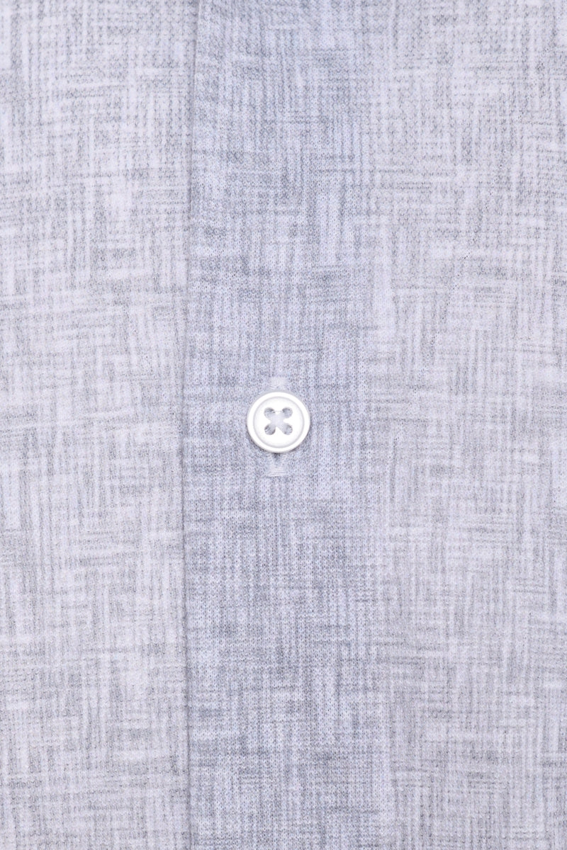 Wholesale,American Heritage, American Heritage Melange Grey Double Faced Knit Shirt, Grey, Extra Large-50-TagXL