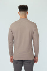 Vustra Brown Organic Cotton Polo