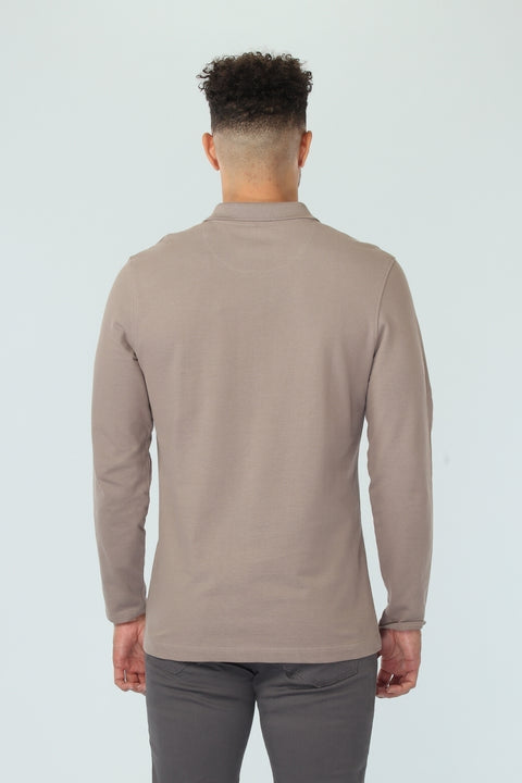 Wholesale,Vustra, Vustra Brown Organic Cotton Polo, Brown, Large-42-TagL