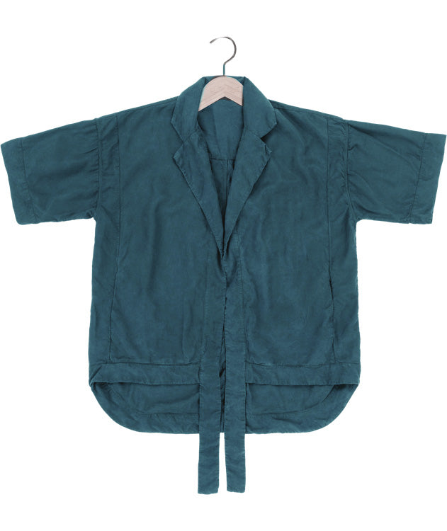 Wholesale,Reese De Luca, Reese De Luca Teal Wrap Tencel Jacket, Blue, Large-48-TagM