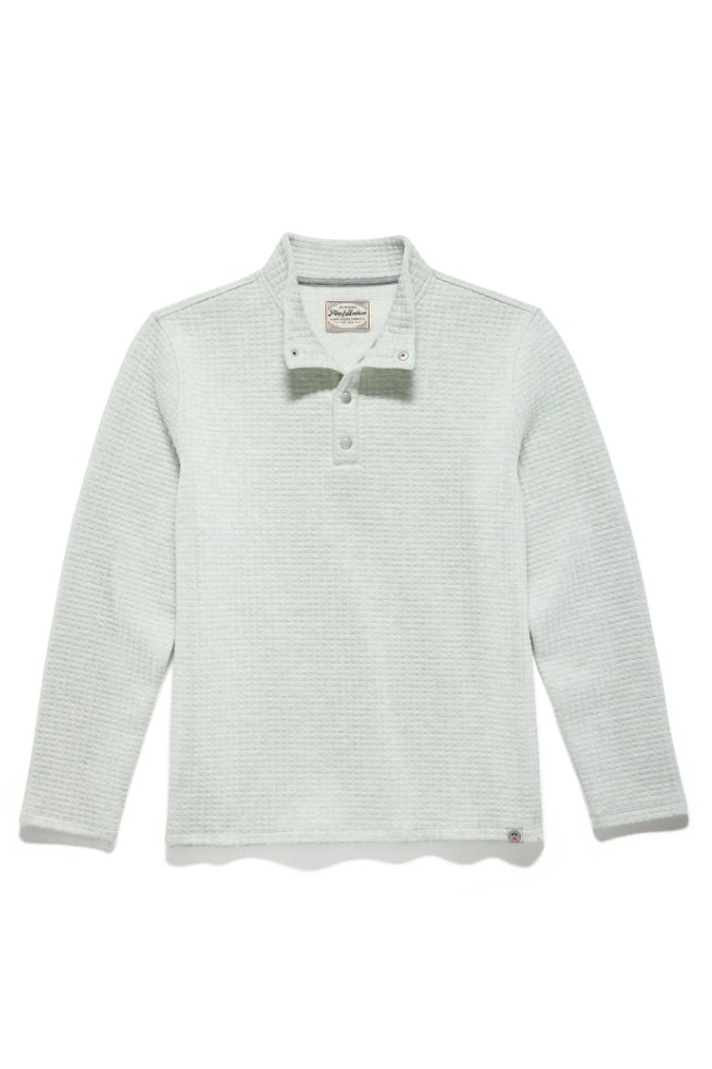 Other,Flag & Anthem, Flag & Anthem Light Grey Heather Quilted 1/4 Snap Pullover, Grey, Large-48-TagL