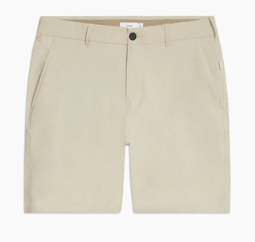 Wholesale,Onia, Onia Khaki 360 Tech Short, Tan, 35W-7.5L-Tag33